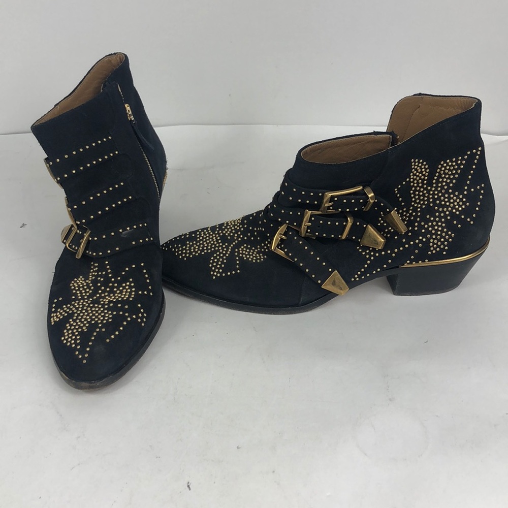 Chloe Susanna Ankle Boots Italy 39 1/2 shoes *